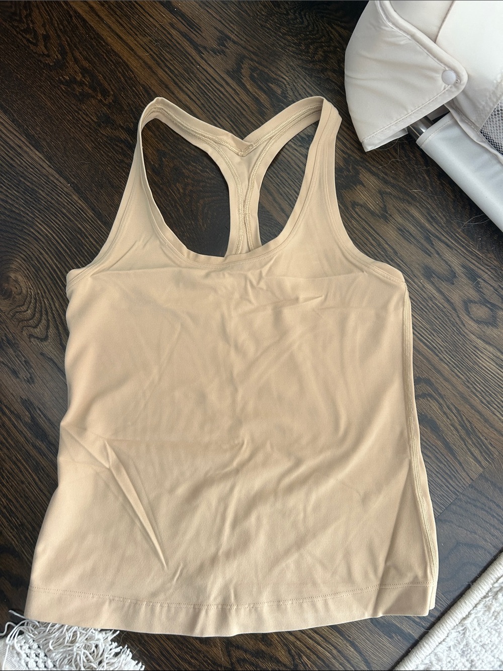 lululemon athletica Nude-Beige Racerback Tank